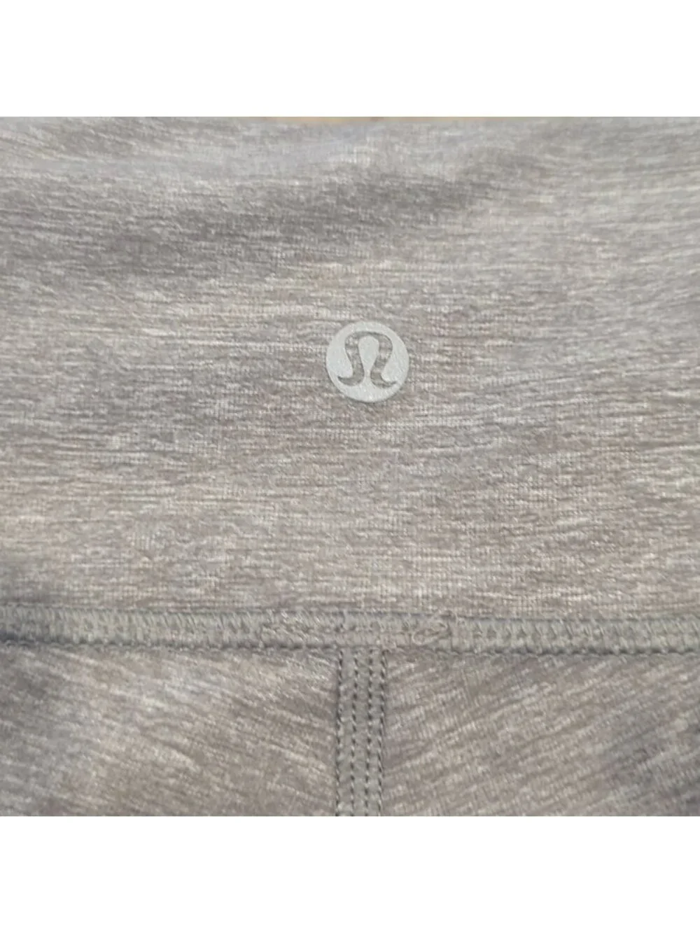 Lululemon Wunder Under Crop III Heathered Slate